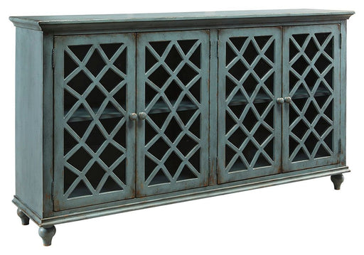 Mirimyn - Antique Teal - Accent Cabinet - Vintage Finish - Simple Home Plus