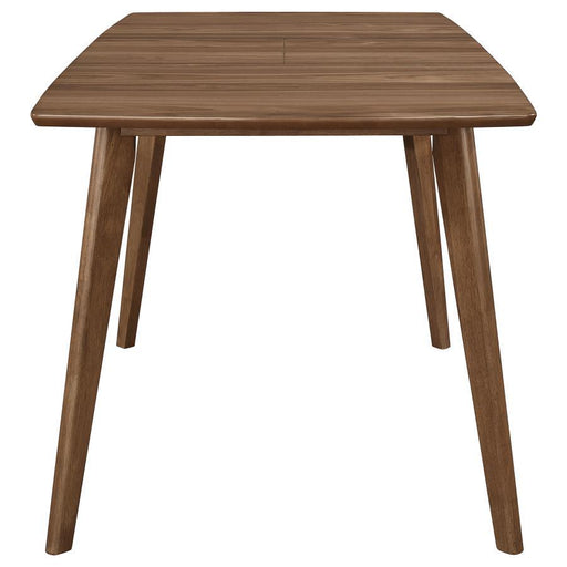 Alfredo - Rectangular Dining Table - Natural Walnut - Simple Home Plus