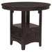 Lavon - Oval Counter Height Table - Espresso - Simple Home Plus