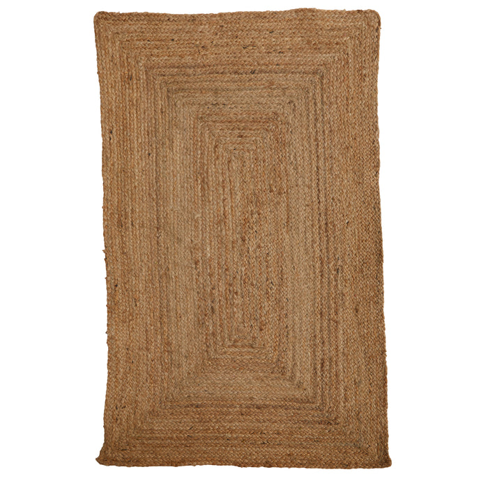 5' x 3' Handmade Braided Natural Fiber Beacon Jute Rug