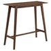 Finnick - Rectangular Bar Table - Walnut - Simple Home Plus