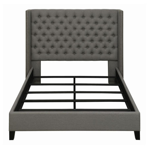 Bancroft - Demi-wing Upholstered Bed - Simple Home Plus