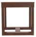 Watson - Dark Brown - Square End Table - Simple Home Plus