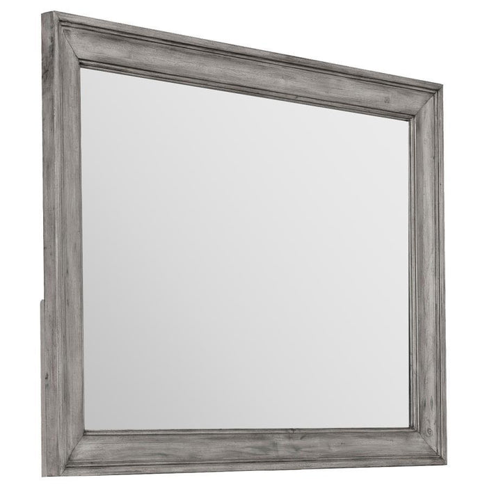 Avenue - Rectangular Dresser Mirror - Gray - Simple Home Plus