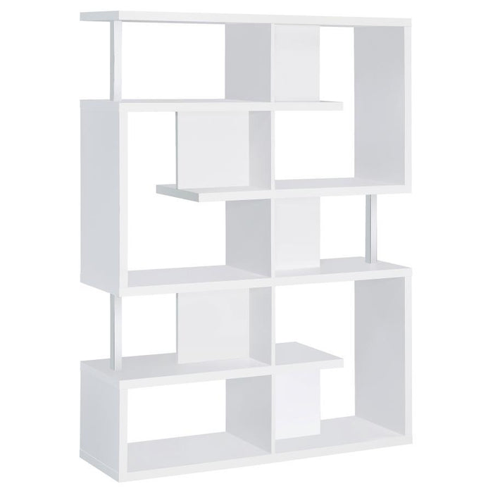 Hoover - 5-tier Geometric Design Bookcase - Simple Home Plus