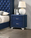 Melody - 2-Drawer Upholstered Nightstand - Simple Home Plus