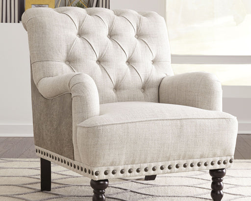 Tartonelle - Ivory / Taupe - Accent Chair - Simple Home Plus