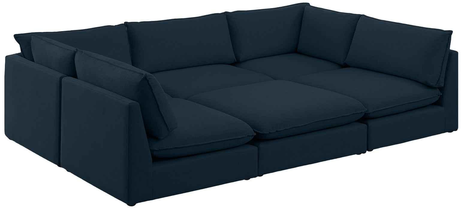 Mackenzie - Modular Sectional 6 Piece - Navy