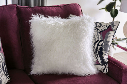 Jillian - Sofa - Plum / Ivory / White - Simple Home Plus