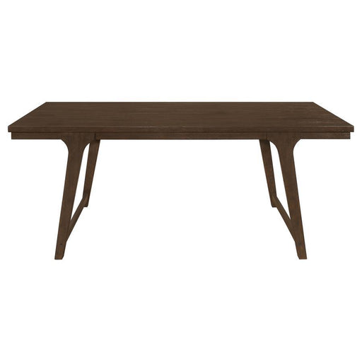 Reynolds - Rectangular Dining Table - Brown Oak - Simple Home Plus