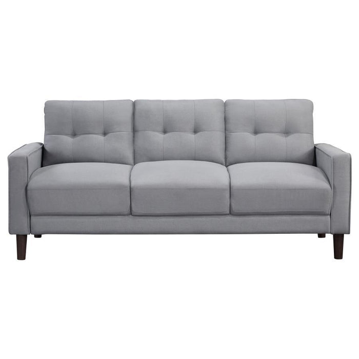 Bowen - Upholstered Track Arms Tufted Sofa Set - Simple Home Plus