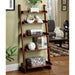 Lugo - Ladder Shelf - Antique Oak - Simple Home Plus