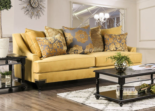 Viscontti - Sofa - Gold / Gray - Simple Home Plus