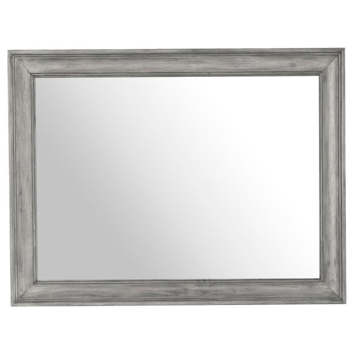 Avenue - Rectangular Dresser Mirror - Gray - Simple Home Plus