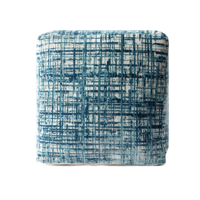 Blend Ottoman Polyester - Blue