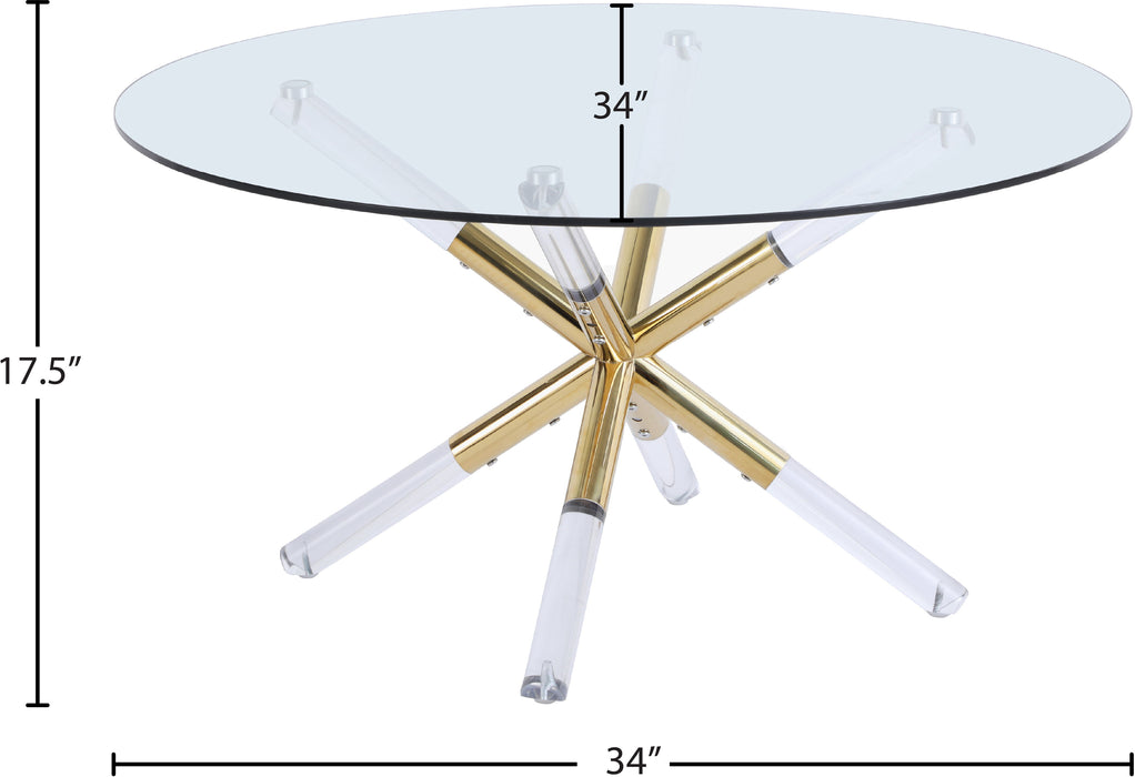 Mercury - Coffee Table - Gold