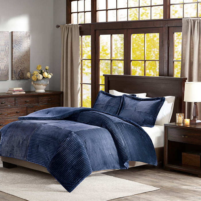 Parker - Comforter Mini Set - Navy