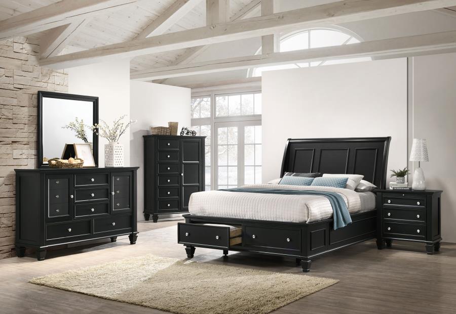 Sandy Beach - Storage Bed Bedroom Set - Simple Home Plus