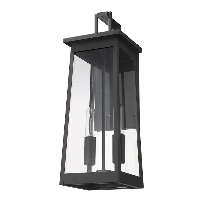 Alden 2 Light Wall Light - Matte Black