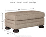 Kananwood - Oatmeal - Ottoman - Simple Home Plus