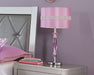 Nyssa - Purple - Metal Table Lamp - Simple Home Plus