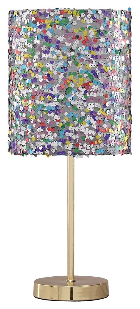 Maddy - Purple - Metal Table Lamp - Simple Home Plus