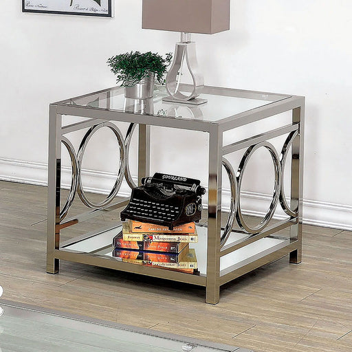 Rylee - End Table - Pearl Silver - Simple Home Plus