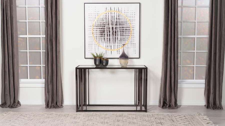 Adri - Metal Frame Sofa Table - Simple Home Plus