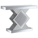 Andorra - Console Table With LED Lighting - Silver - Simple Home Plus