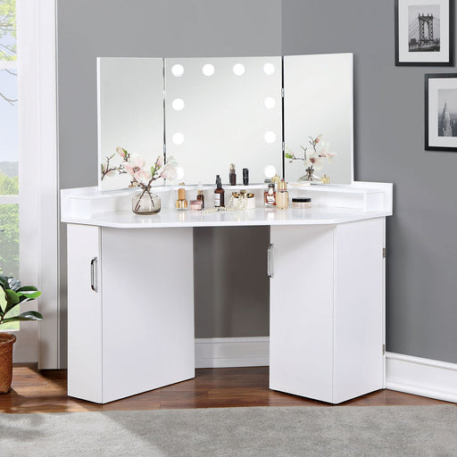 Lorybelle - Vanity Set - White - Simple Home Plus