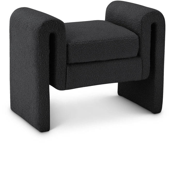 Stylus - Bench - Black - Fabric