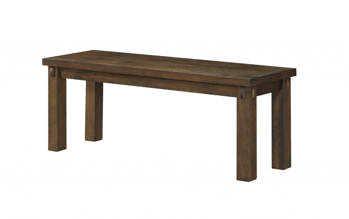 Wood Bench - Dark Oak