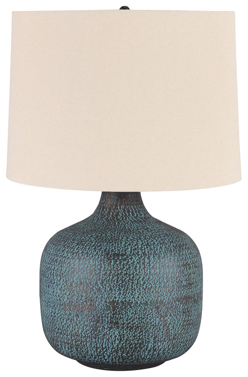 Malthace - Patina - Metal Table Lamp - Simple Home Plus