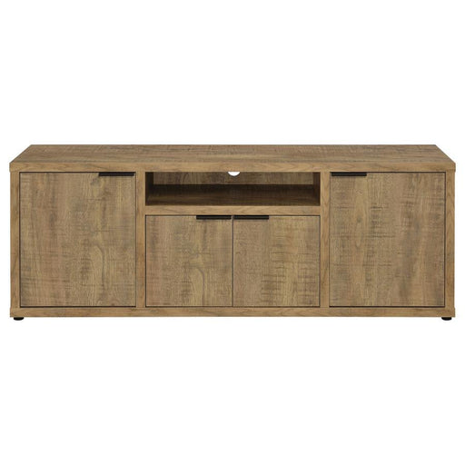 Tabby - 4-Door Engineered Wood 60" TV Stand - Mango - Simple Home Plus