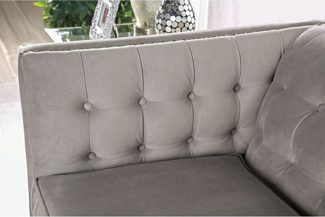 Elliot - Loveseat - Light Gray