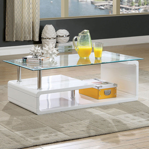 Torkel - Coffee Table - White - Simple Home Plus