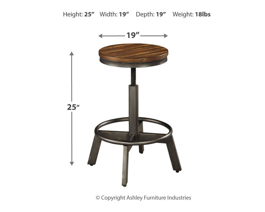 Torjin - Swivel Stool (Set of 2) - Simple Home Plus