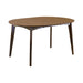 Jedda - Oval Dining Table - Dark Walnut - Simple Home Plus