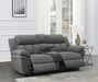 Bahrain - Upholstered Loveseat With Console - Simple Home Plus