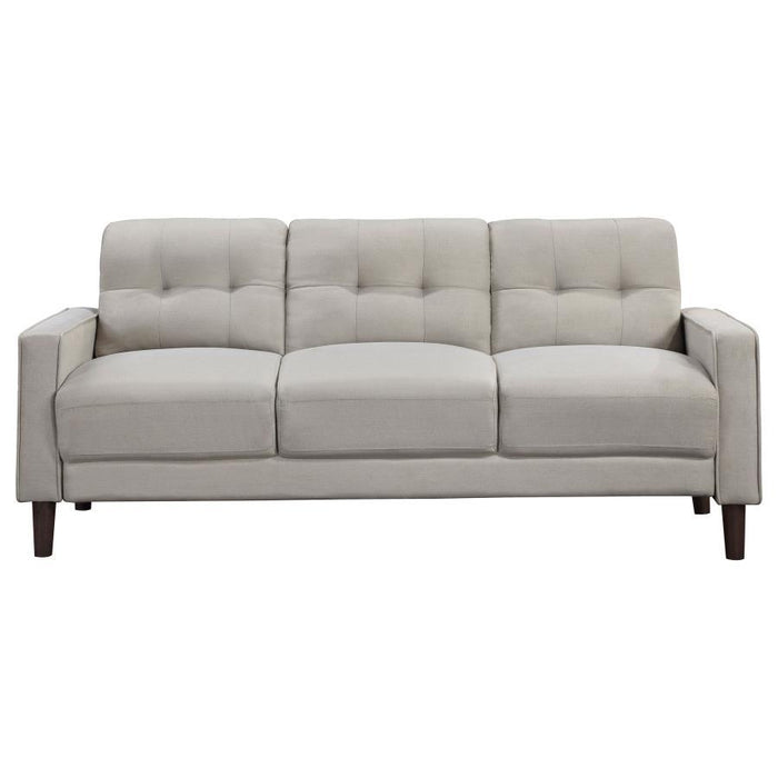 Bowen - Upholstered Track Arms Tufted Sofa Set - Simple Home Plus