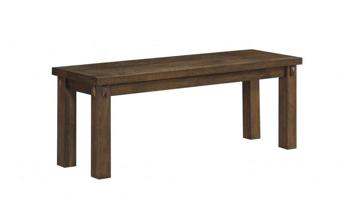 Wood Bench - Dark Oak