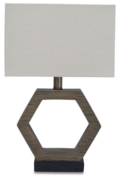 Marilu - Gray Dark - Poly Table Lamp - Simple Home Plus