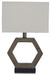 Marilu - Gray Dark - Poly Table Lamp - Simple Home Plus