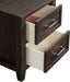 Alaina - Nightstand With USB Plug - Walnut - Simple Home Plus