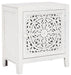 Fossil - White - Accent Cabinet - Simple Home Plus