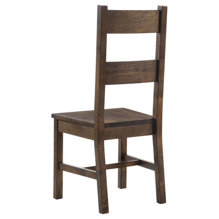 Coleman - Dining Side Chairs (Set of 2) - Rustic Golden Brown - Simple Home Plus