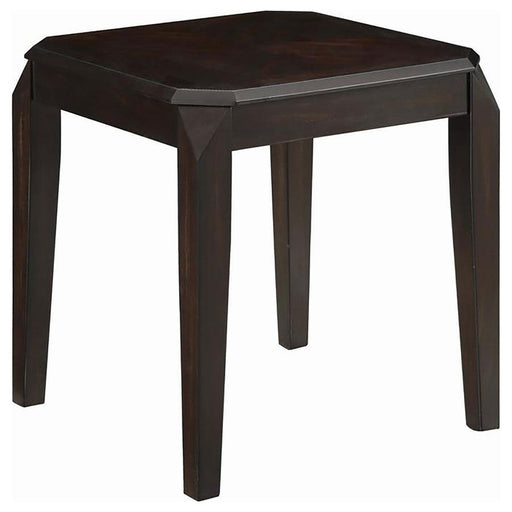 Baylor - Square End Table - Walnut - Simple Home Plus