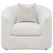 Rainn - Upholstered Tight Back Chair - Latte - Simple Home Plus