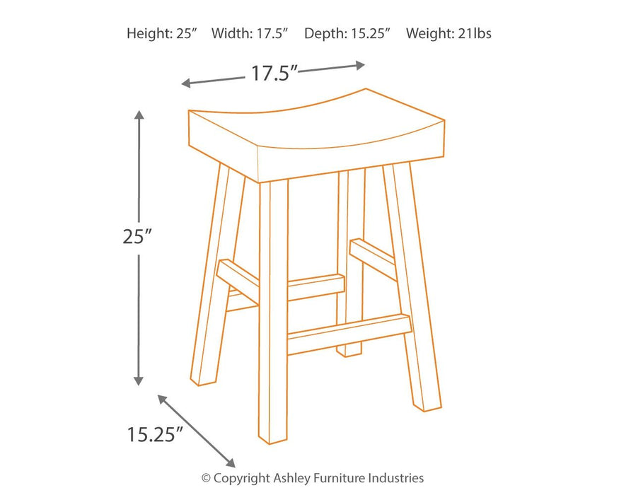 Glosco - Stool (Set of 2) - Simple Home Plus