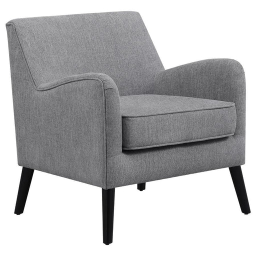 Charlie - Upholstered Accent Chair With Reversible Seat Cushion - Simple Home Plus